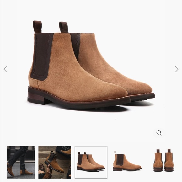 Duke Thursday Boots in Honey Suede - Picture 6 of 9